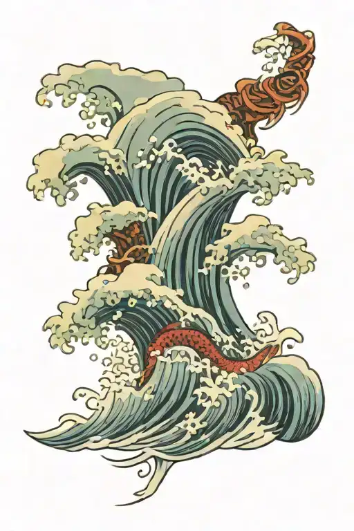 Waves Crashing In The Background