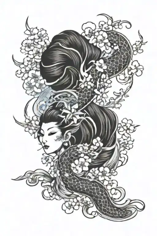 Black And White Drawing