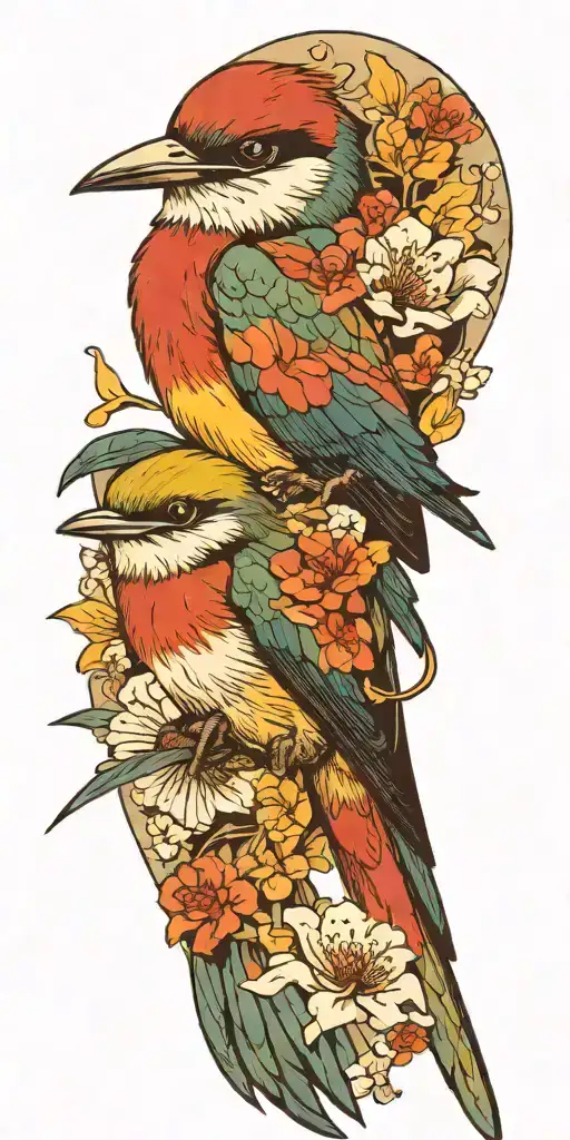 European Bee-eater Bird