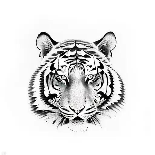 Tiger Wirhout A Line