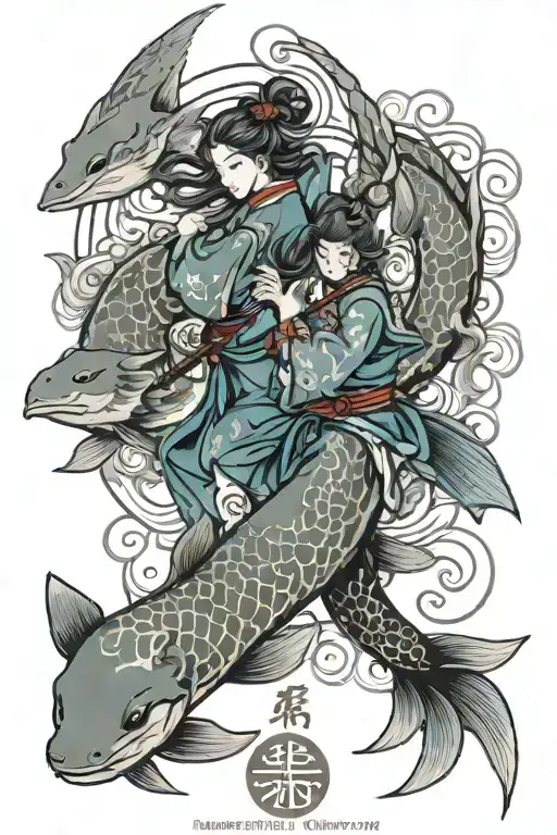 Pisces And Sagittarius For Mom And Son