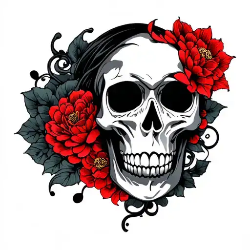 Skull Mysterious And Dark