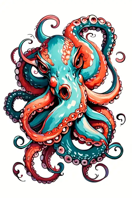 Demon Octopus Wrapped