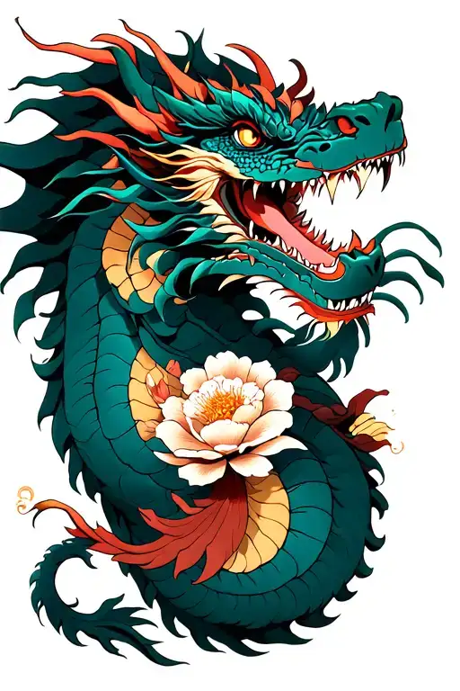 Dragon And Bleach Blossom