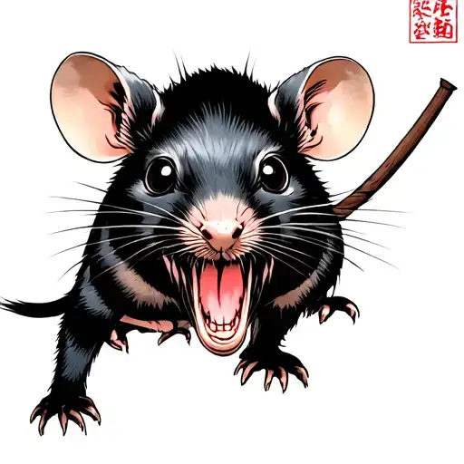 Scary Rat Japanese