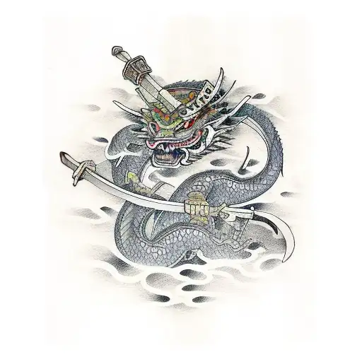 Samurai With A Dragonsword