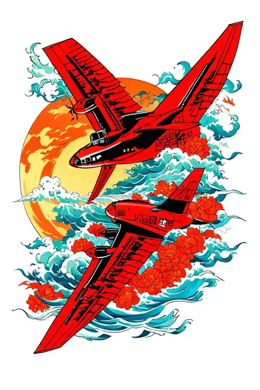 Travel Plane Energy Flowing