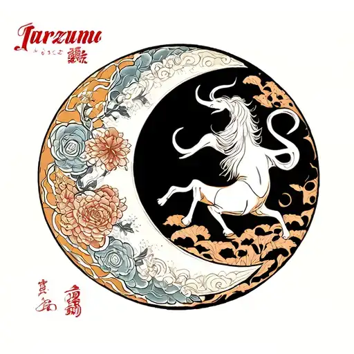 Half Moon With Taurus Constitution