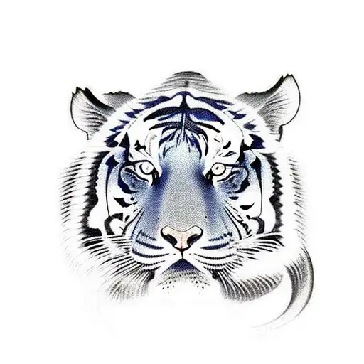 Tiger Fighting With A Dragon