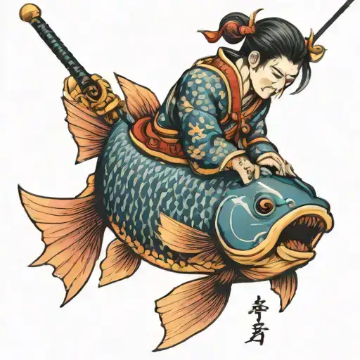 Sagittarius Catches Fish