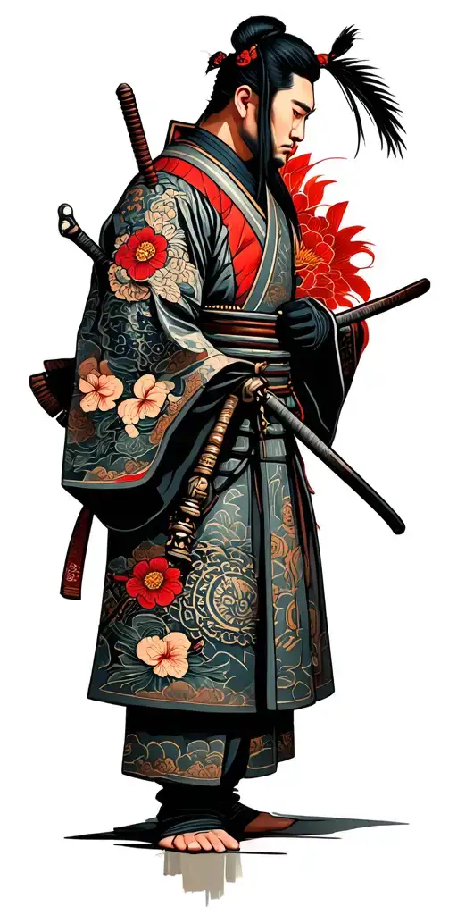 Japanese Samurai Warrior