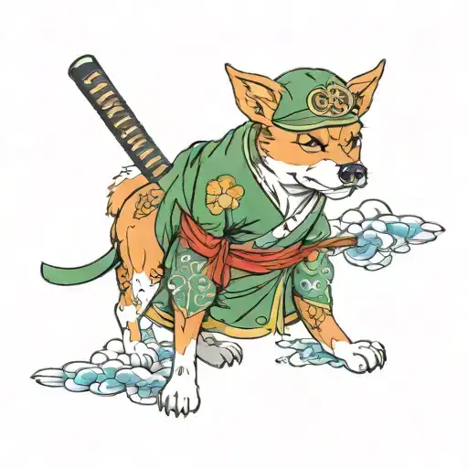 Roronoa Zoro As A Dog