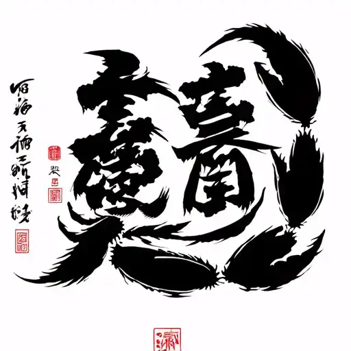 Scorpio In Chinese Characters