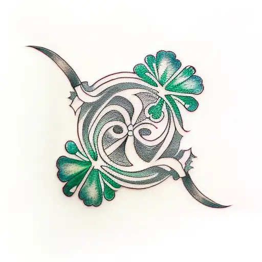 Four Leaves Shamrock