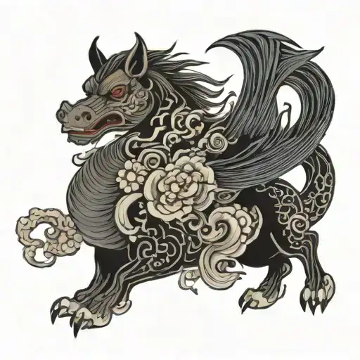 Horse Pig And Dragon