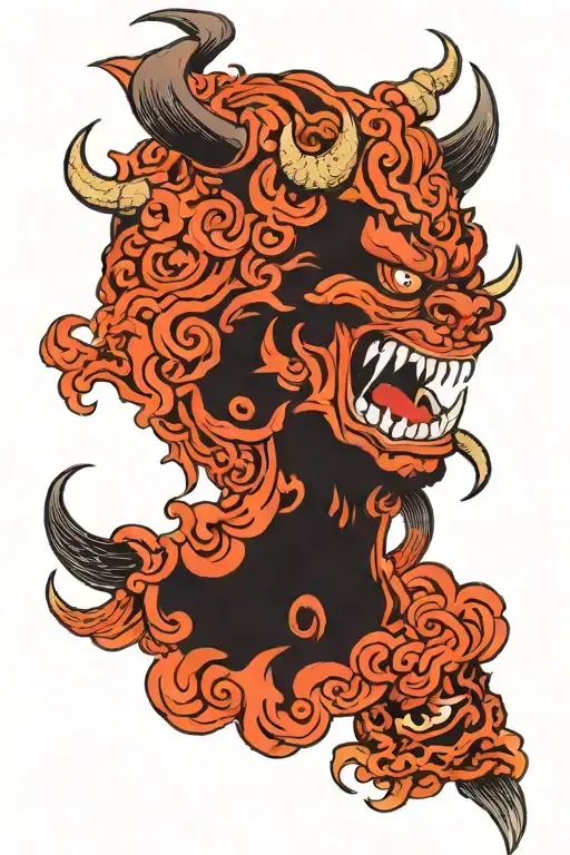 Clouds Demon Oni