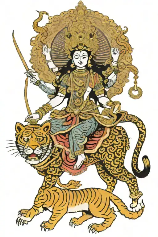 Kali Maa Durga Hindu Mythology