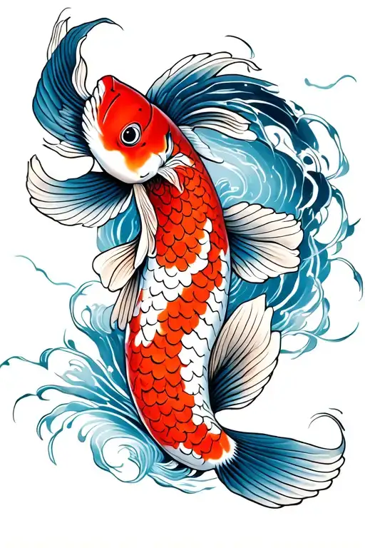 Japanese Koi Fish