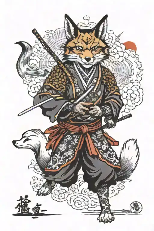 Samurai And Fox