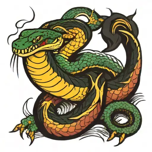 Satanic Snake Slithering