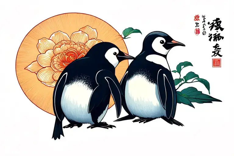 Japanese Anime Penguin Skinny