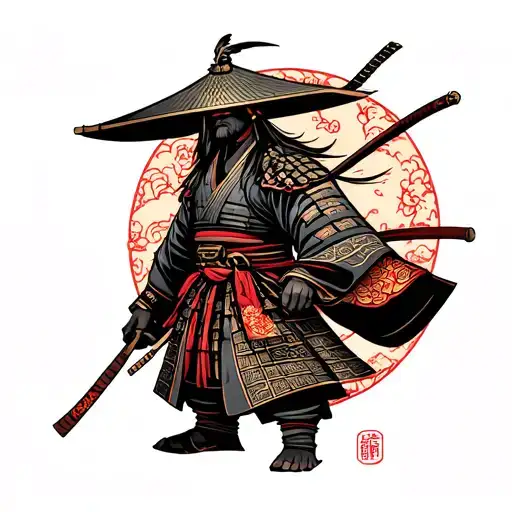 Samurai Standing