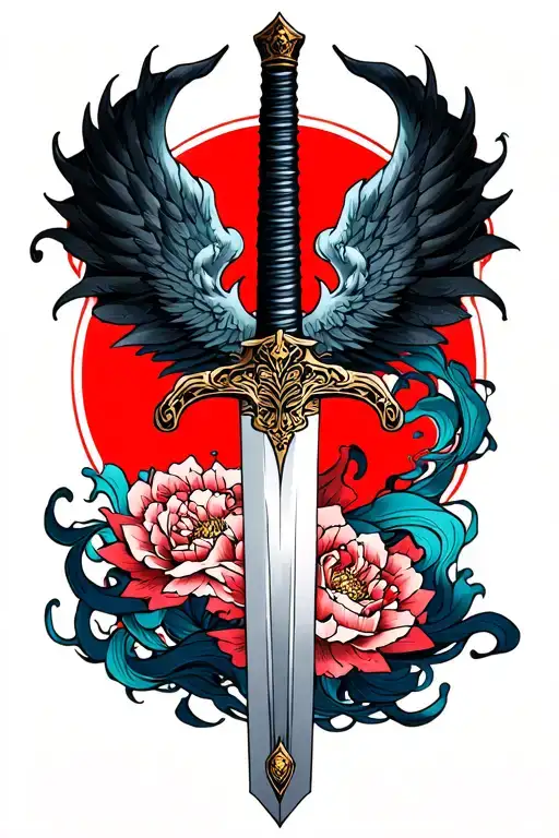 Sword With Devil Wing