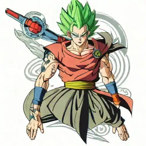 The Halo Behind Zamasu Fusion In Dragon Ball Super