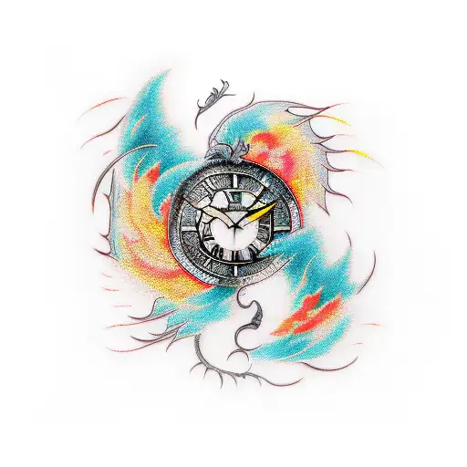 Phoenix And Clock