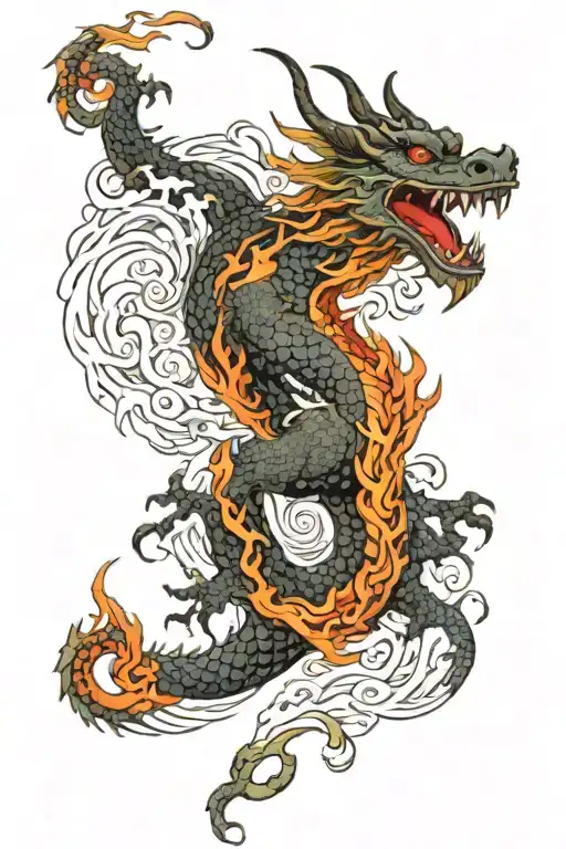 Dragon Breathing Fire