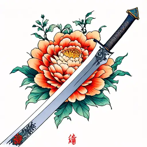 Long Sword With A Grower