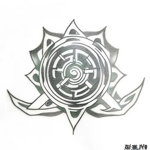 Naruto In Masashi Kishimoto Style Doing A Rasengan