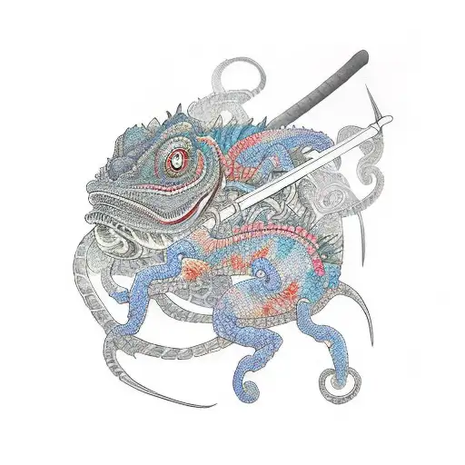 Chameleon Samurai