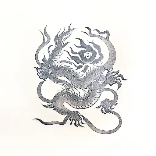 Year Of Monkey And Year Of Dragon