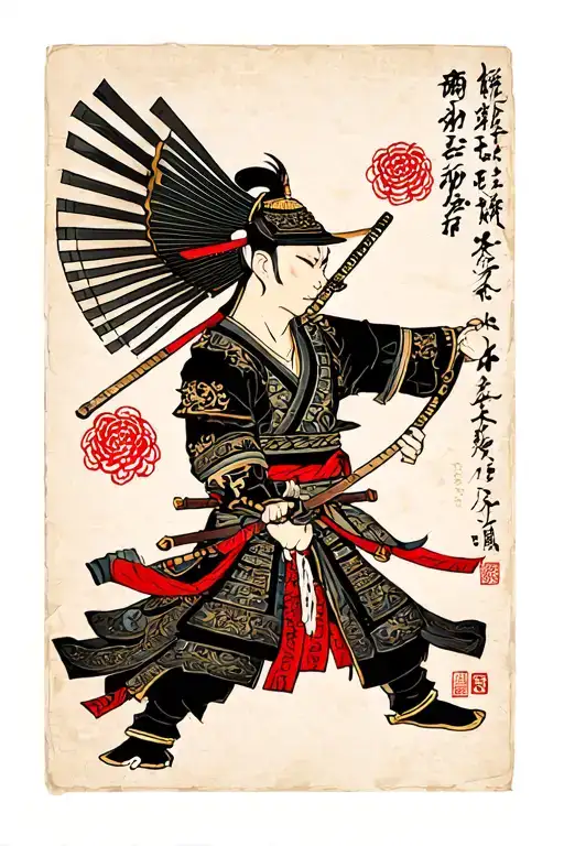 Samurai That Cuts Into My Scar On My Back