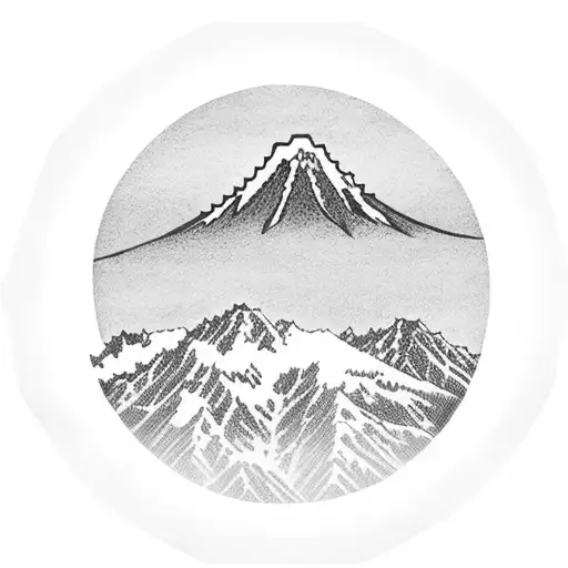 San Juan Mountain Range Silhouette Viewed From The East