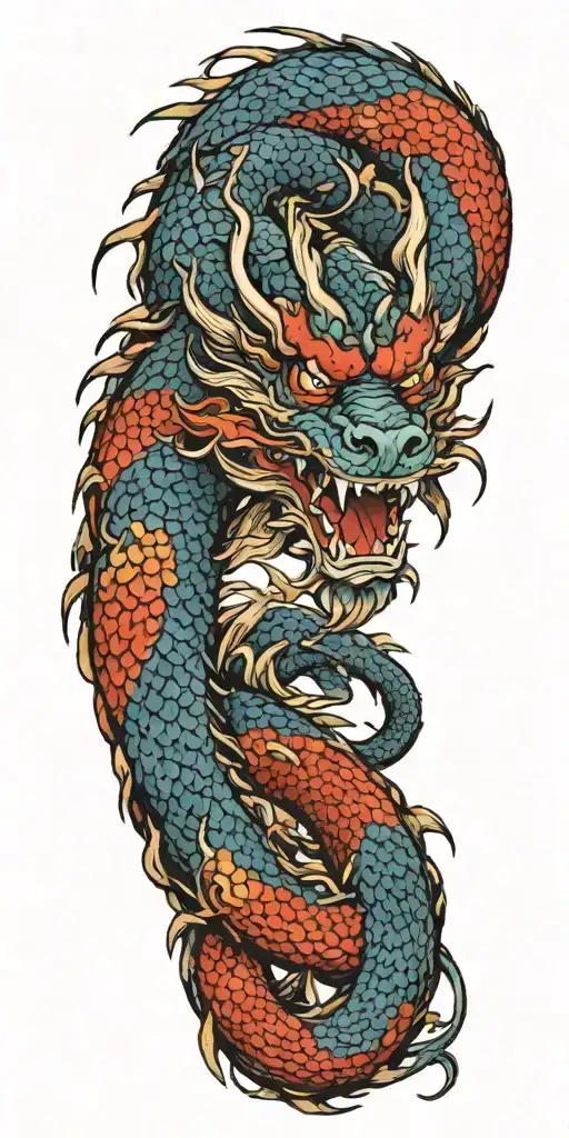 Japanese Dragon Faying