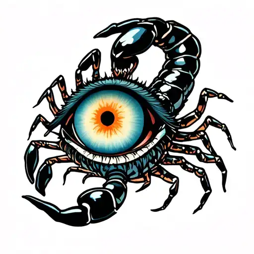 Scorpion And Eyeball