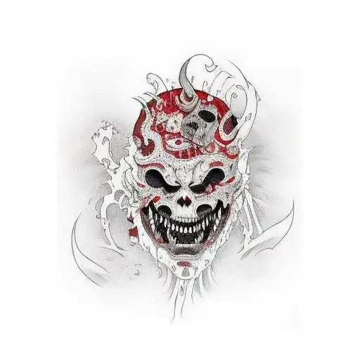 Most Gruesome And Scary With A Face Filled With Agony