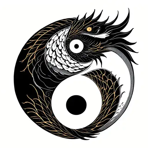Oroboros Yinyang Semicolon
