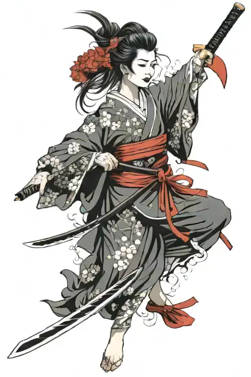Geisha Katana