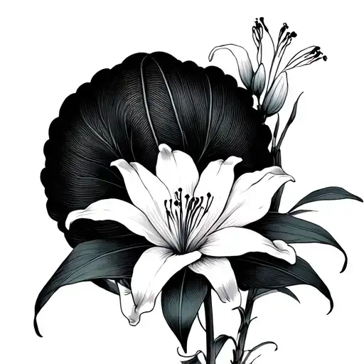 Spider Lily Blooming