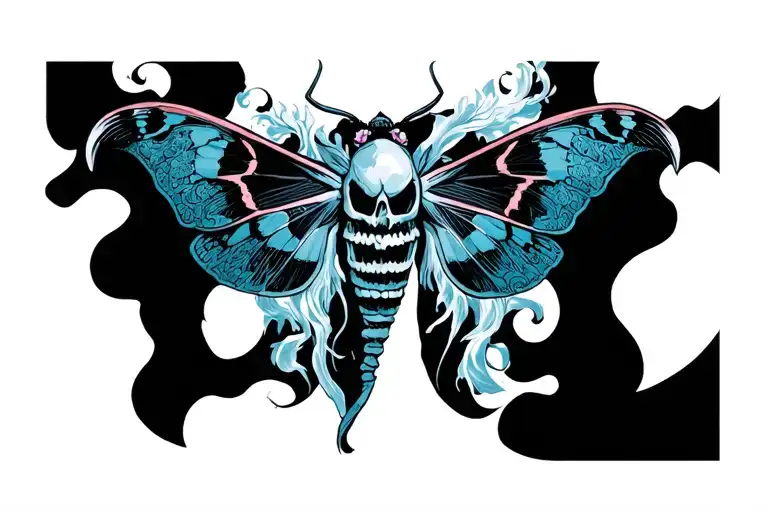 Death Moth Like A Mask