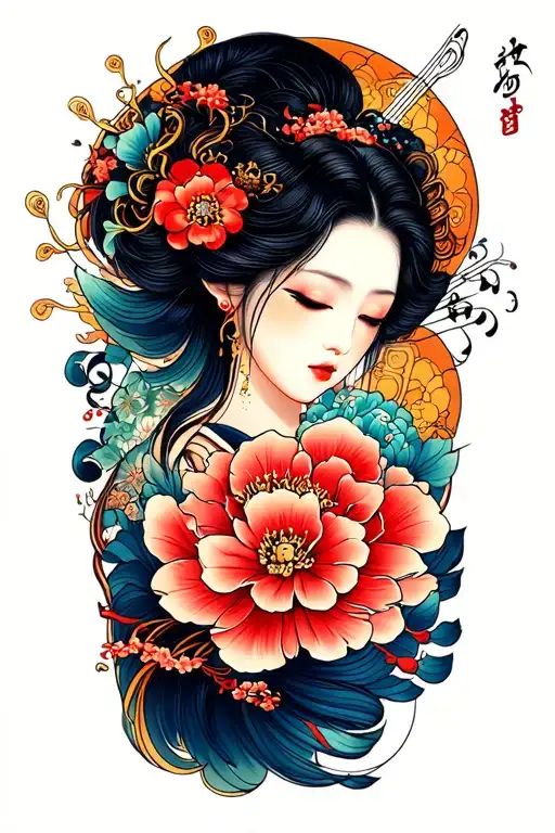 Japanese Tattoo Sleeves With Music