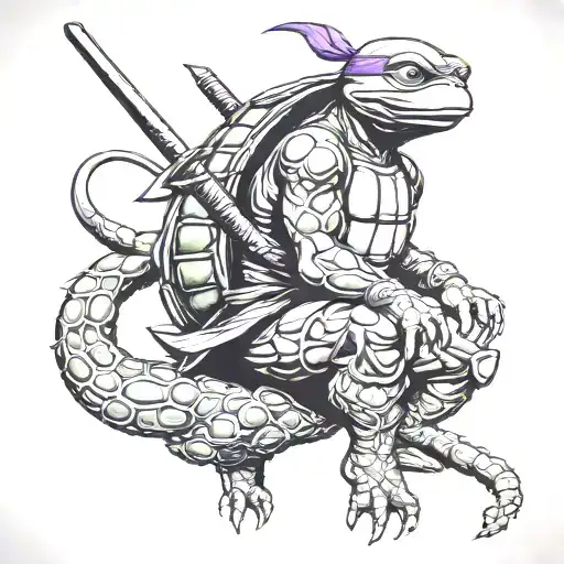 Teenage Mutant Ninja Turtle Donatello