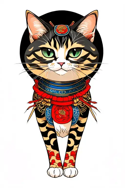 Samurai Cat