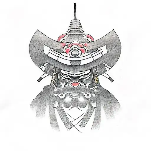 Samurai On The Whole Hand