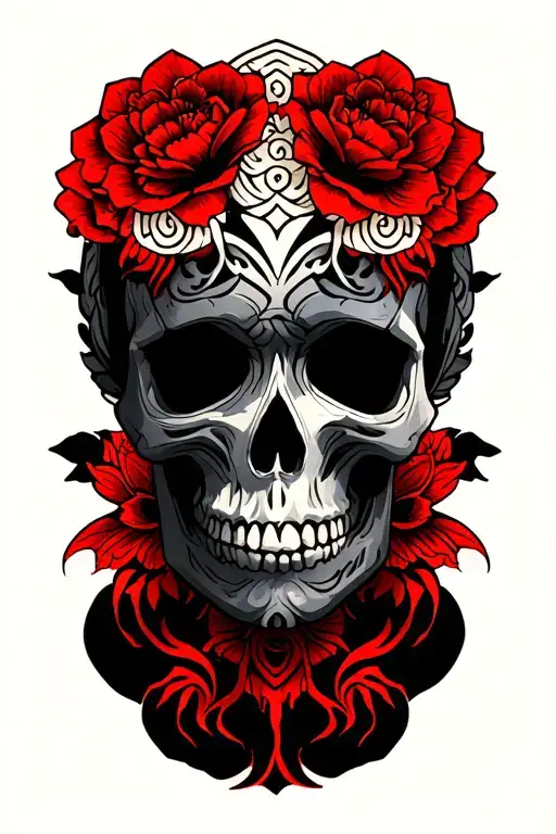 Tribal Skull