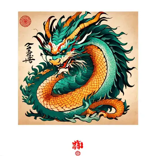 Capricorn And Dragon