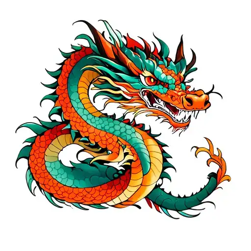 Create A Dragon Tattoo In Japanese Style